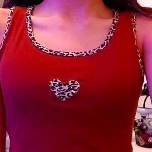 A cute Brown crop top never used